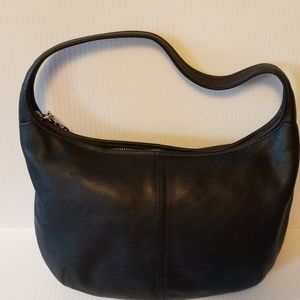 Coach #9219 Black leather Hobo Bag